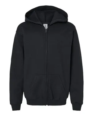 Gildan 18600B Youth Heavy Blend Full-Zip Hooded Sweatshirt