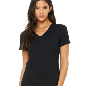 Bella+Canvas Women’s Relaxed Jersey V-Neck 6405