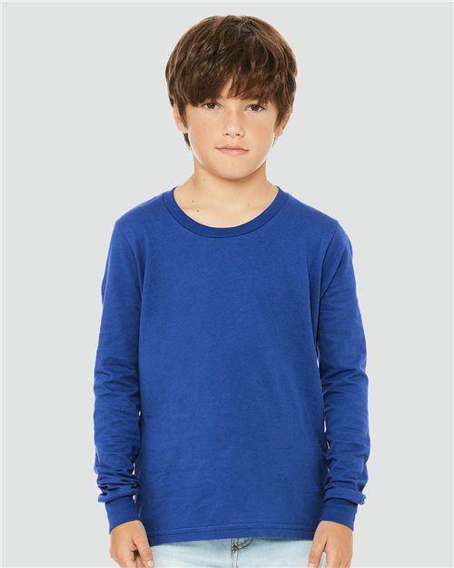 Bella+Canvas Youth Jersey Long Sleeve Tee 3501Y
